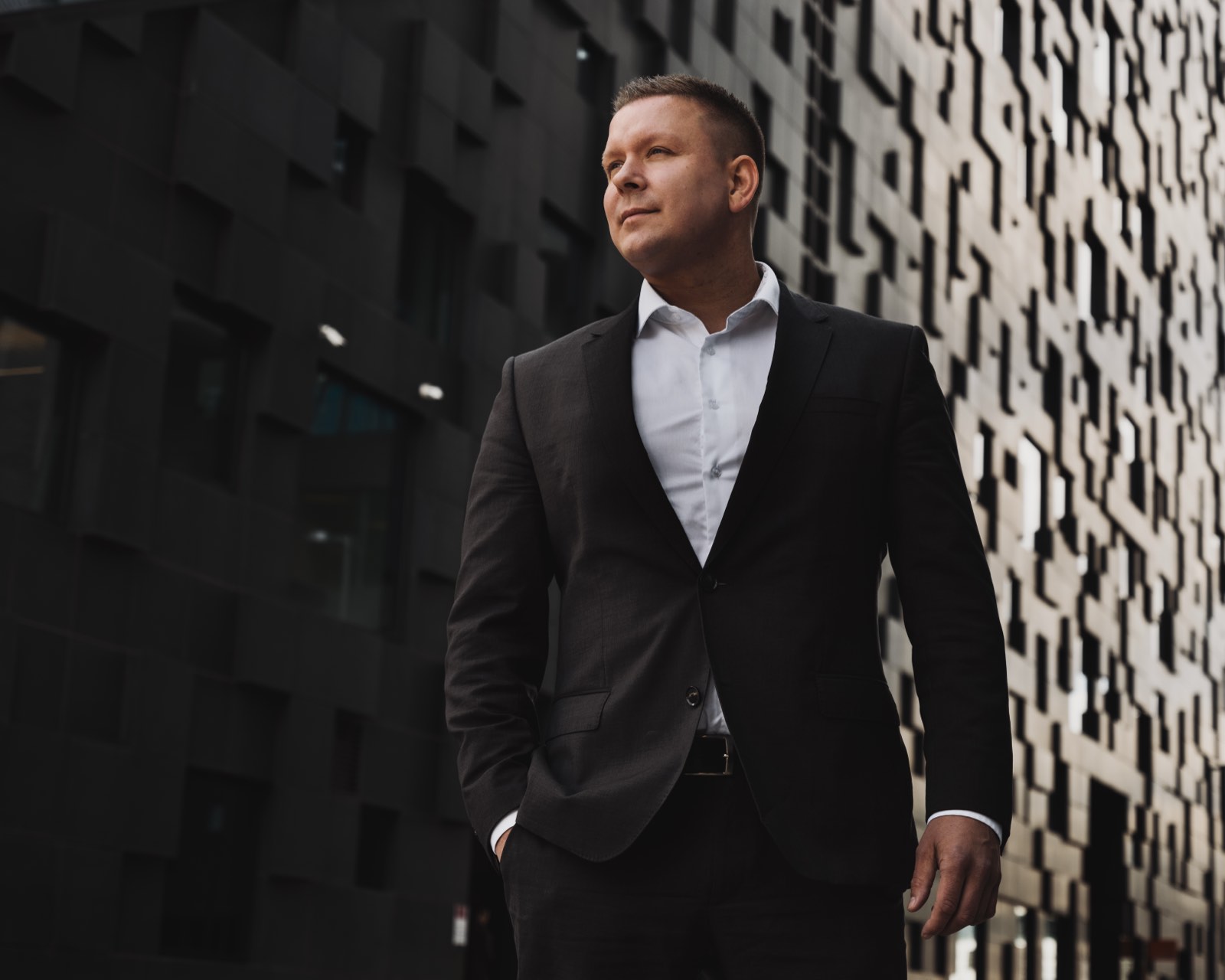 Charles Joachimsen, salgstrener for eiendomsmeglere, i Barcode i Oslo